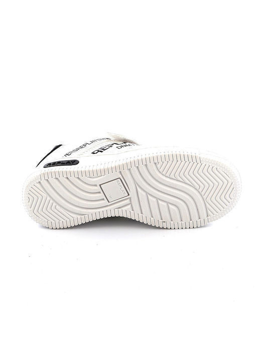 Kids Sneakers with Scratch White