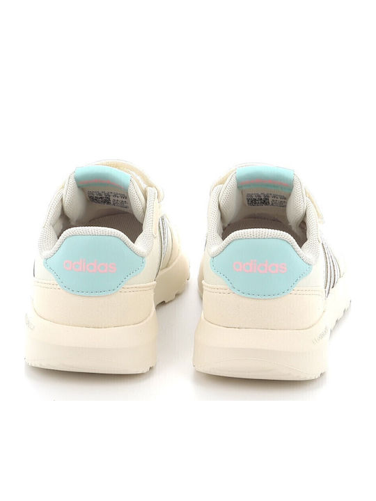 Run 60s Παιδικά Sneakers με Σκρατς Μπεζ