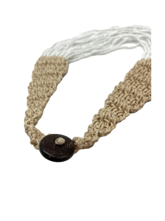 Necklace Knitted