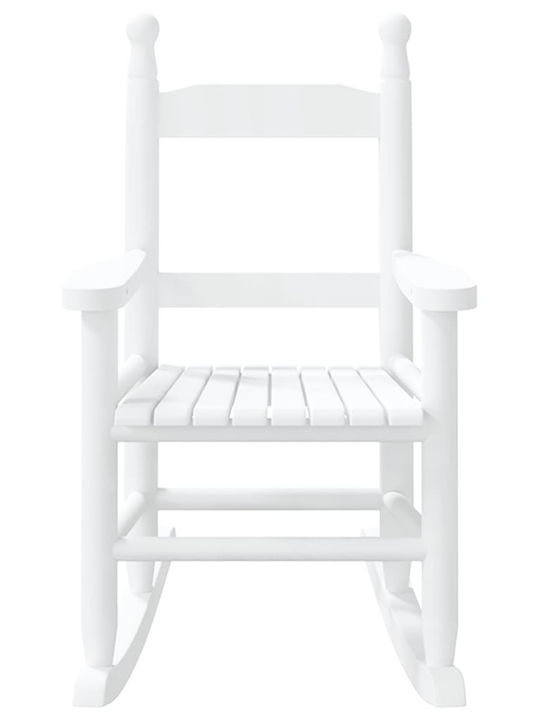 Kids Armchair White 36x46.5x57cm