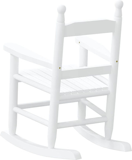 Kids Armchair White 36x46.5x57cm