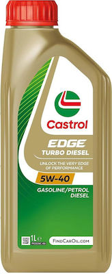 Castrol Edge Turbo Diesel Car Lubricant 5W-40 C3 1lt for Diesel Engine