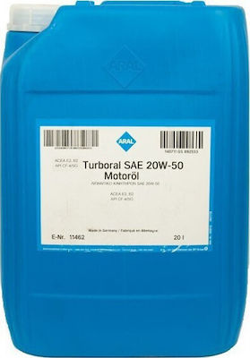 Aral Turboral Car Lubricant 20W-50 20lt