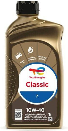 Total Classic 7 Масло за Автомобили 10W-40 1лт
