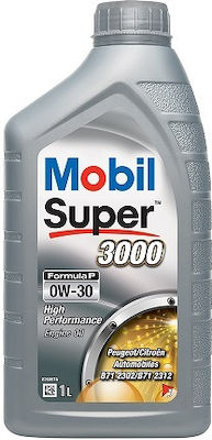 Mobil Λάδι Αυτοκινήτου Super 3000 Formula FP 0W-30 1lt