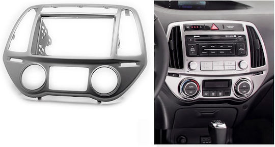 Панел на вратата 2 Din за Hyundai i20 с Clima 2012-2014