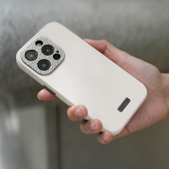 Moshi Napa Портмоне Кожа Сив (iPhone 15 Pro Max)