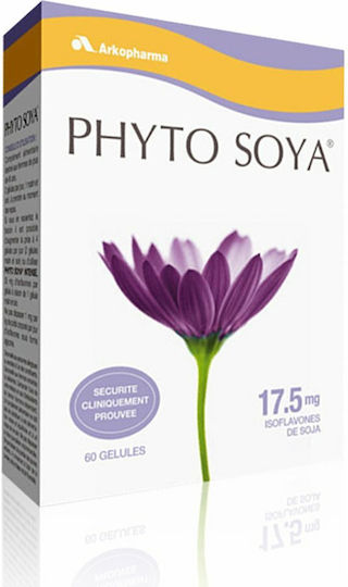 Arkopharma Phyto Soya Συμπλήρωμα για την Εμμηνόπαυση 60 κάψουλες