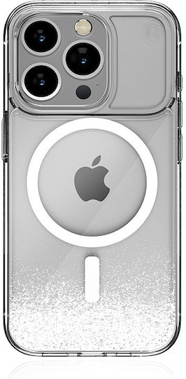 STM Umschlag Rückseite Silikon Transparent (iPhone 15 Pro)