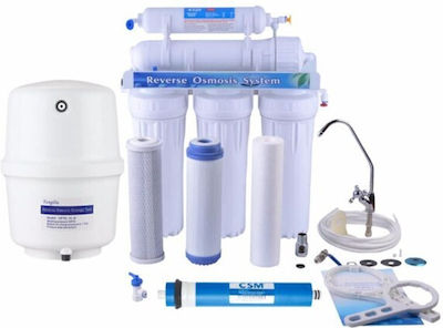 Conceptum Wasserfiltrationssystem Unter der Spüle mit Wasserhahn NW-RO50-NP35