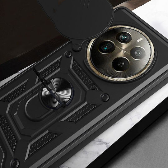 Techsuit Camshield Back Cover Πλαστικό / Σιλικόνης Ροζ Χρυσό (Realme 12 Pro)