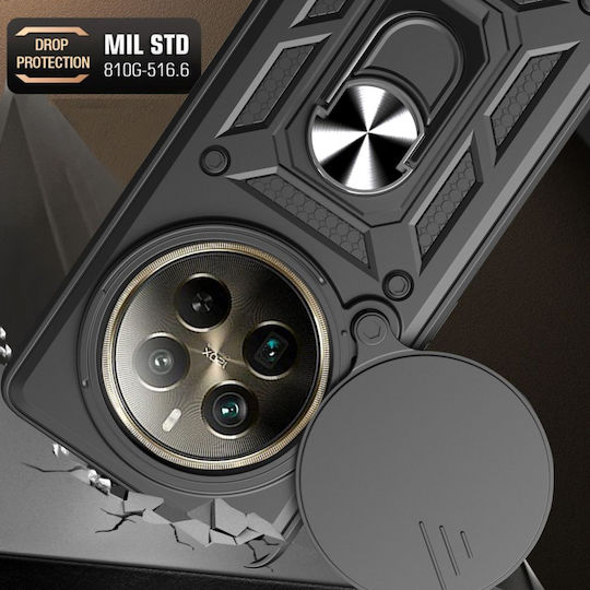 Techsuit Camshield Back Cover Πλαστικό / Σιλικόνης Ροζ Χρυσό (Realme 12 Pro)
