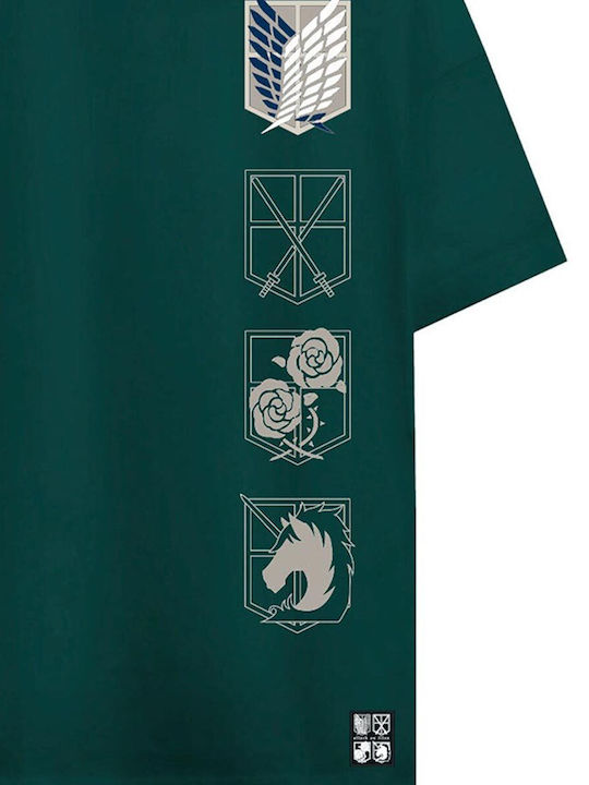 Cotton Division Тениска Зелен Памучно