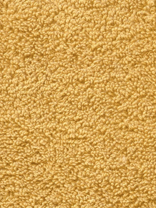 vidaXL Prosop De Corp 80x200cm Aurii 4 Bucăți Greutate 600gr/m²