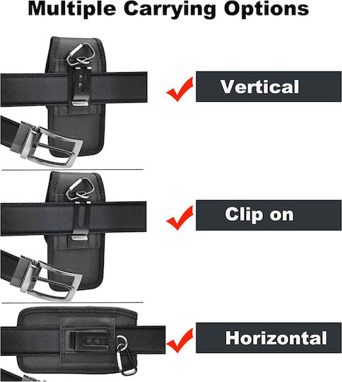Techsuit TWB1 Belt Case Up To 7 Black