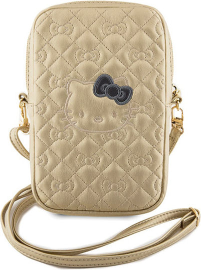 Hello Kitty Sock & Pouch Gold