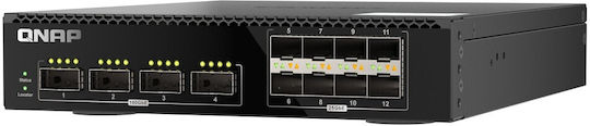 QNap QSW-M7308R-4X Managed L3 Switch και 12 SFP Θύρες