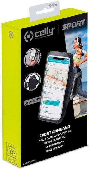 Celly Αδιάβροχη Θήκη έως 6.9" Μαύρο S7730398