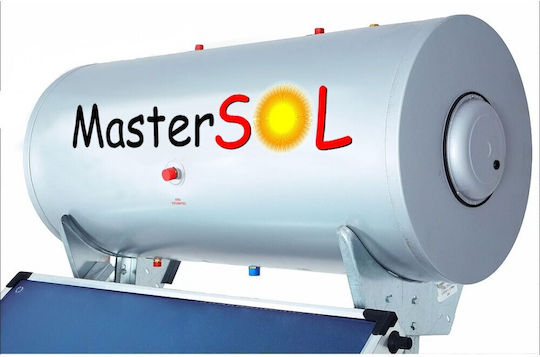 MasterSOL Eco Слънчев бойлер 100лт Стъкло Двойно действие 1.5кв.м. Изборен