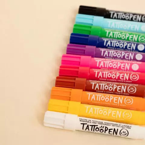 Nailmatic Skin Marker Tattoopen Purple