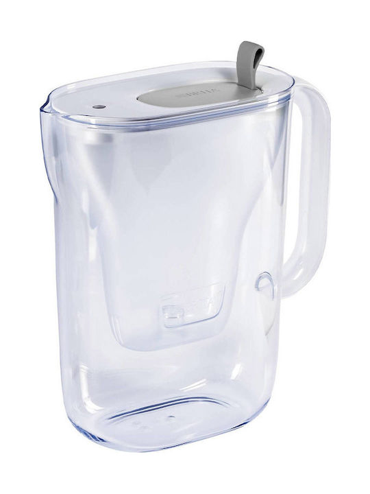 Brita Serving Jug Plastic Grey with 1 Replacement Filter Maxtra Plus 2400ml