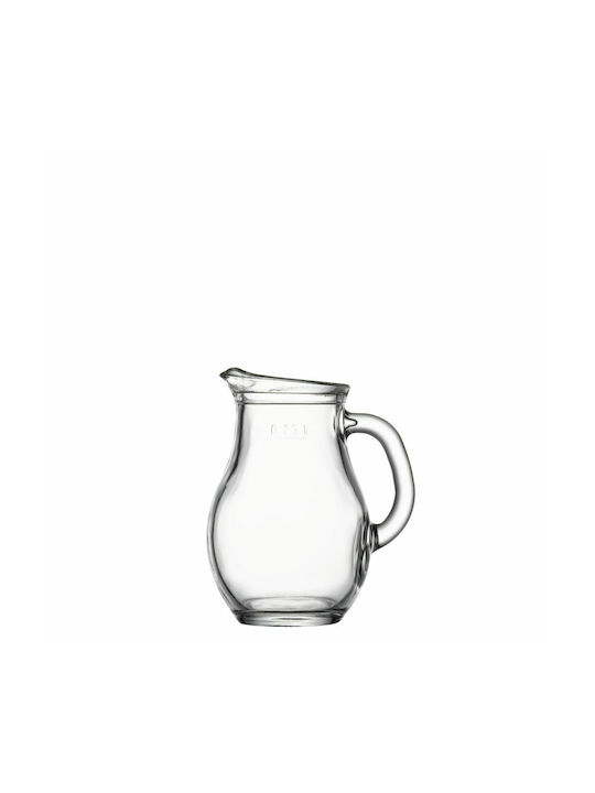 Uniglass Σετ 12 Κανάτες Γυάλινες Bistrot Krug Glas 250ml 37809 6Stück