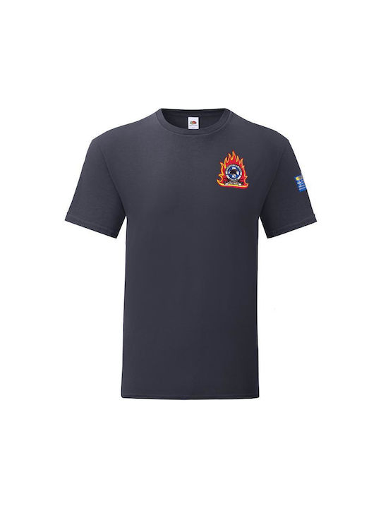 Woodland WD-FIRE-TEENV T-Shirt Πυροσβεστικής Deep Navy