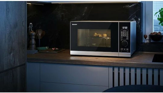 Sharp Microwave Oven with Grill 23lt Black