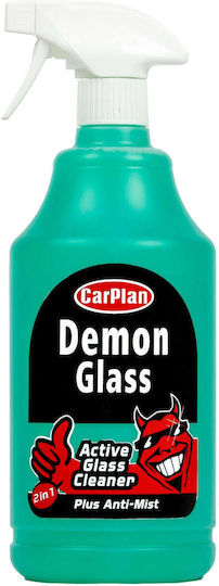 Car Plan Demon Glass Active Glass Cleaner Καθαριστικό Σπρέι Τζαμιών Αυτοκινήτου 1lt
