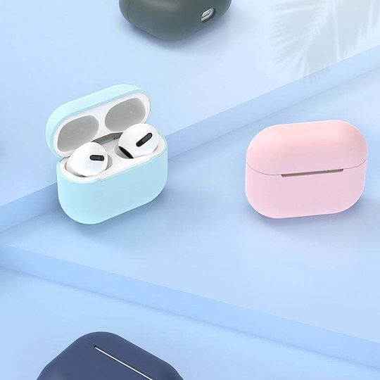 Hurtel Hülle Silikon in Schwarz Farbe für Apple AirPods Pro