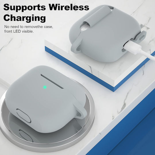 Techsuit Калъф в Сив цвят за Apple AirPods 3