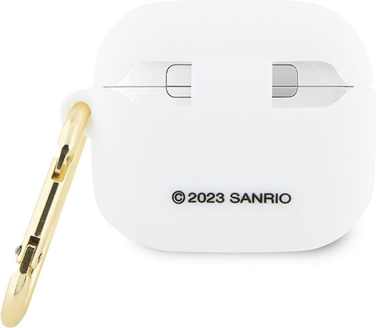 Hello Kitty Husă în culoarea Alb pentru Apple AirPods 3