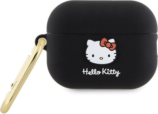 Hello Kitty Case Silicone in Black color for Apple AirPods Pro 2