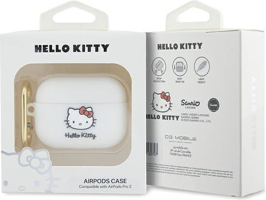 Hello Kitty Silicone Case White for Apple AirPods Pro