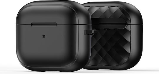Dux Ducis Θήκη Σιλικόνης σε Μαύρο χρώμα για Apple AirPods 3