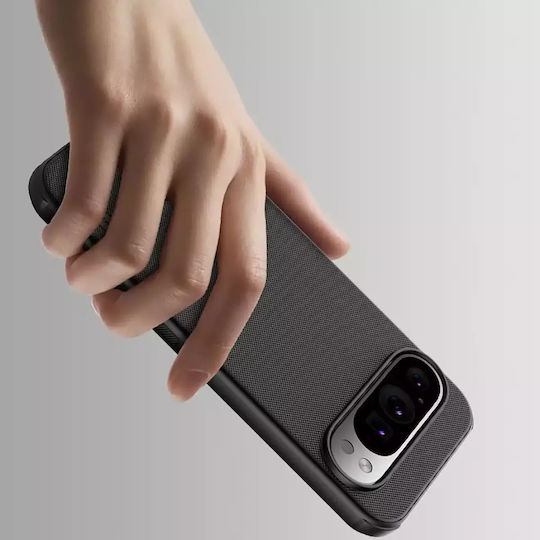 Nillkin Super Frosted Shield Pro Magnetic Back Cover Σιλικόνης / Πλαστικό Μαύρο (Google Pixel 9 / 9 Pro)