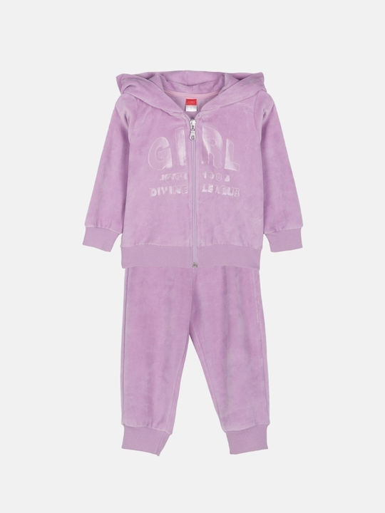 Joyce Kids Sweatpants Set lila