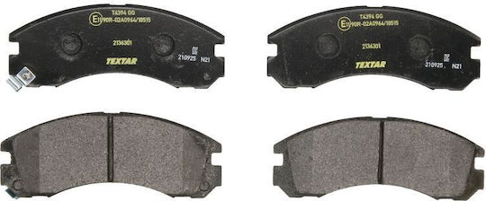 Textar Brake Pad for Citroen C-Crosser Mitsubishi 3000 GT / Space Gear / Eclipse / Galant / L200 / L400 / Lancer