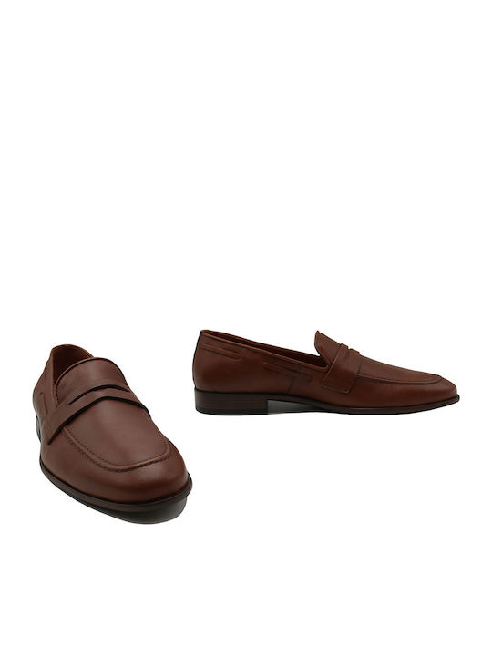 Herren Mokassins in Tabac Braun Farbe