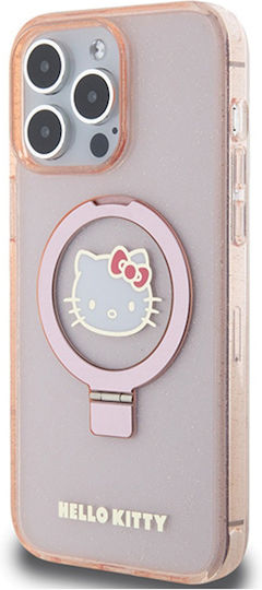 Hello Kitty Задна корица Пластмаса Розов (iPhone 15 Pro Max)