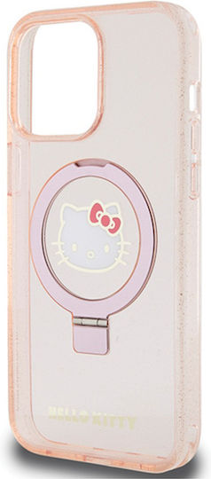 Hello Kitty Задна корица Пластмаса Розов (iPhone 15 Pro Max)