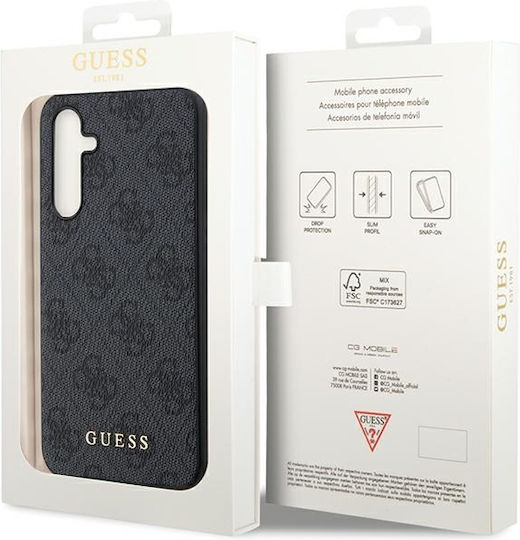 Guess Metal Gold Logo Back Cover Plastic Gold (Galaxy S23 FE)