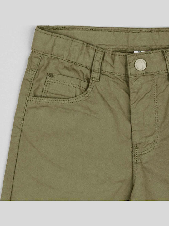 Pantaloni Scurți/Bermude Pentru Copii Din Țesătură Verde