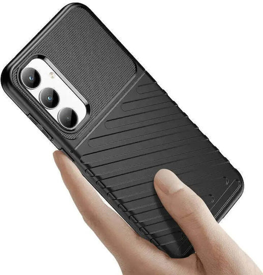 Hurtel Armored Задна корица Силикон Черен (Samsung Galaxy A35)