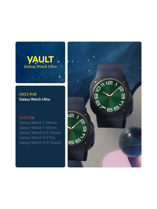 Caseology Silikonhülle in Schwarz Farbe für Samsung Galaxy Watch Ultra (47 mm)
