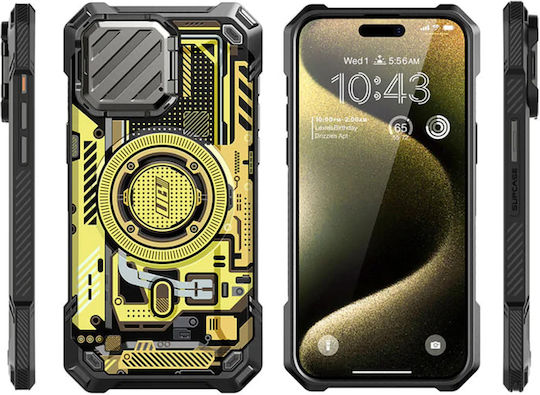 Supcase Back Cover Πλαστικό Κίτρινο (iPhone 15 Pro Max)