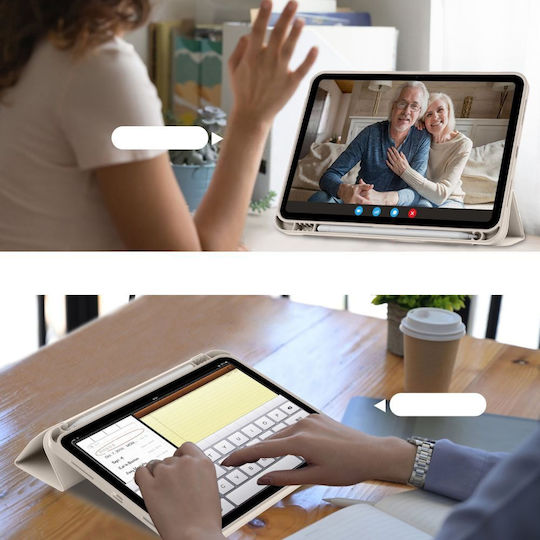 Tech-Protect SC Pen Flip Cover Bej (iPad 10.9)