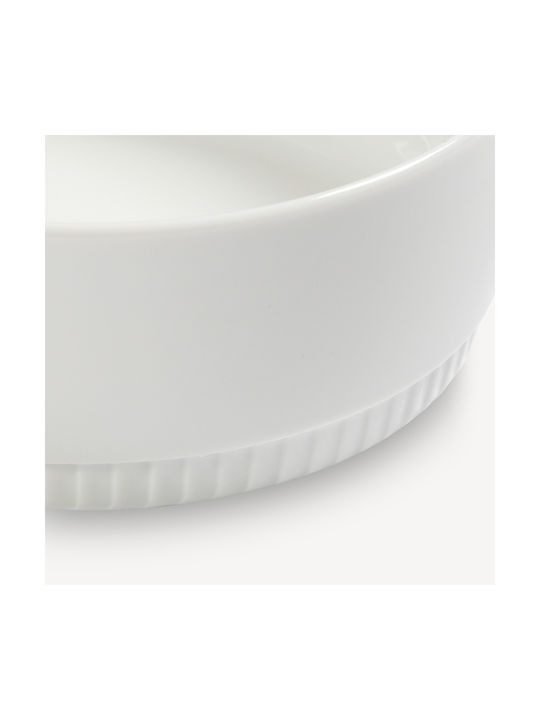 Pillivuyt Porcelain Round Heat-Resistant Cookware 23x23x6.5cm