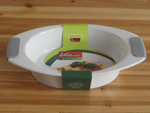 Veltihome Oval Feuerfestes Geschirr Keramik 39x22.5x7cm 1Stück