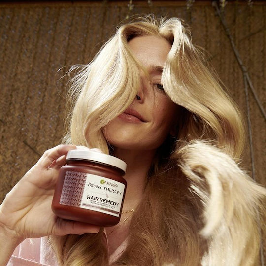 Garnier Botanic Therapy Hair Remedy Μάσκα Μαλλιών για Λείανση 340ml